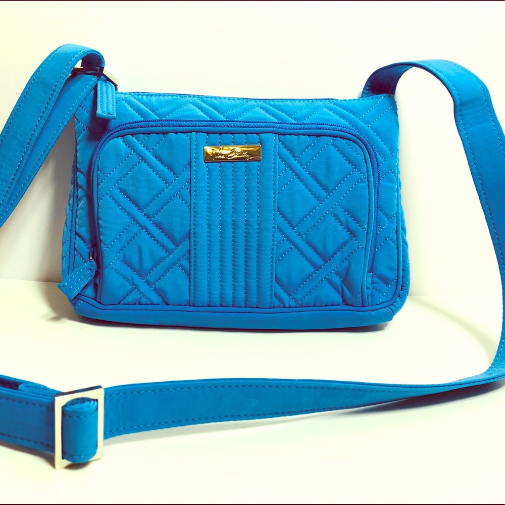 Vera Bradley Shoulder strap Quilted Blue Purse